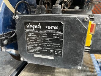 Rezacka dlazdic scheppach FS 4700 - 3