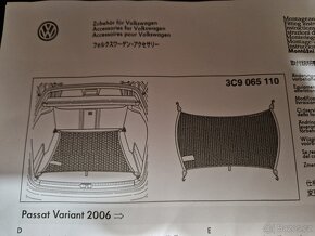 Síťový program Volkswagen Passat var. - 3