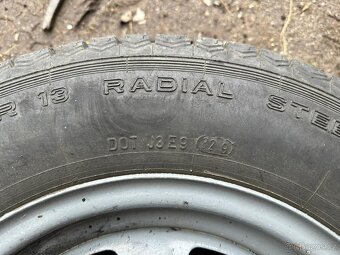Obutá kola Škoda 105-130 4x130 165 r13 radial - 3