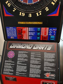 Šípkový automat, šipky Diamond Darts 3 - 3