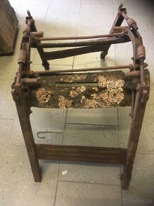 Gebirgsjäger WH nosný rám na mulu WW II ORIGINÁL - 3