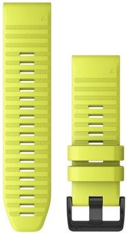 Orig Garmin QuickFit 26 silikon / žlutý, černý, modrý - 3