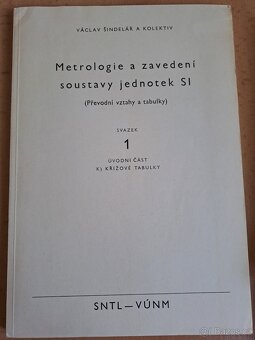 METROLOGIE a zavedení soustavy jednotek SI, KOMPLET 1975 - 3