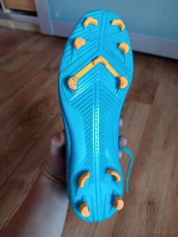 Modré kopačky Nike, velikost 41, dobrý stav - 3