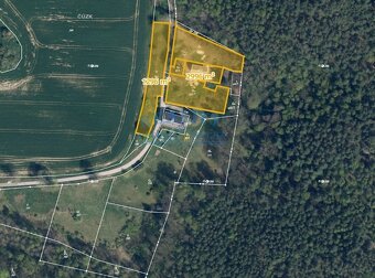 Prodej stavebního pozemku o velikosti 4292 m² v obci Skalka - 3