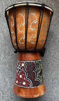 Zdobené Djembe 30 cm - 3