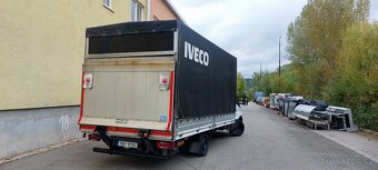 Iveco daily valník s plachtou a čelem - 3