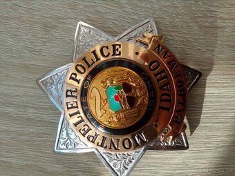Prodám US odznak policie - 3