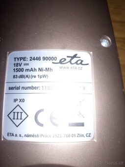 (((. TYČOVÝ VYSAVAČ ETA. ))) - 3