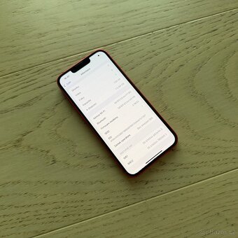 APPLE IPHONE 14 128GB - ČERVENÝ,ZÁRUKA - 3