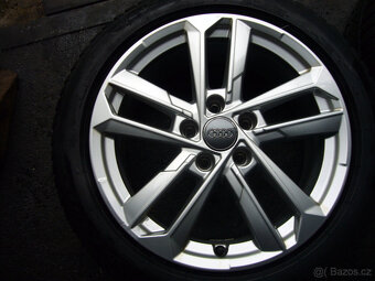 ZIMNÍ ALU KOLA AUDI-VW-ŠKODA-SEAT 17" 5x112 6,5" et-43, - 3