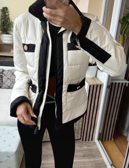 Snow Secret bílá péřová bunda - 3