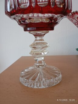 pohár broušeny Val Saint Lambert - 3