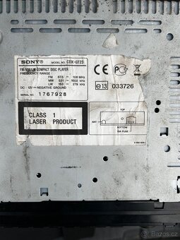 SONY CDX-GT23 - 3