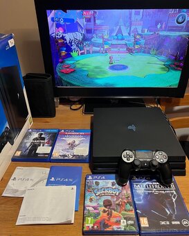 PS4 PRO 1TB + hry TOP stav - 3