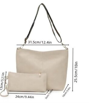 Krásná nová černá kabelka - 3