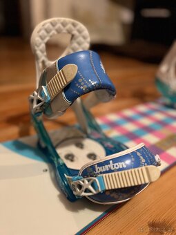 Snowboard Burton set 149 cm - 3