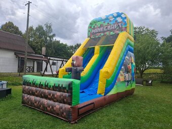 Skakaci hrad 6x3x6 m - MINECRAFT - 3