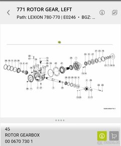 Claas rotorove prevodovky - 3