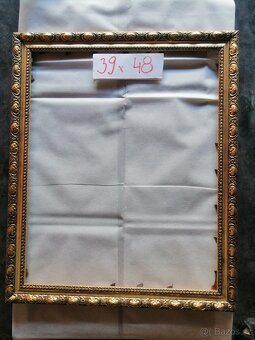 Rámy na obrazy 7 ks, prodej pouze kompletní. - 3