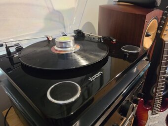 50%sleva Gramofon ION s repráčkama, top stav - 3