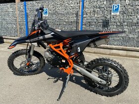 Pitbike Zuumav K3 125cc 17/14 - oranžová - 3