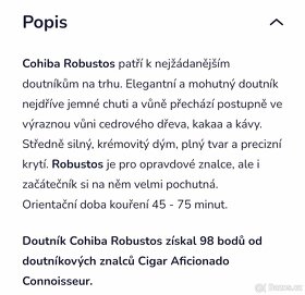 COHIBA ROBUSTOS - 3