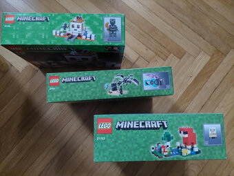 Prodám nové Lego Minecraft 21145, 21151, 21153 - 3