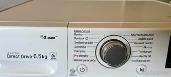 Parní pračka LG A+++ 6,5kg - 3
