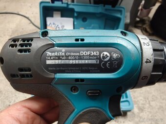 Aku vrtačka Makita 14,4V DDF343 - 3