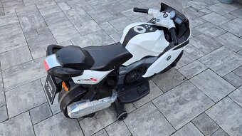 Dětská elektrická motorka BMW - nová baterie - 3