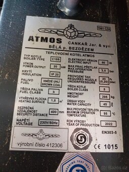 Prodám Kotel Atmos C18S - 3