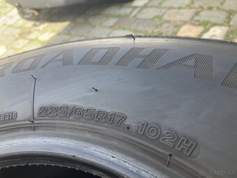 4ks letních pneumatik BRIDGESTONE 225/65R17 102H DOT2023 - 3