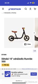 Dětské 10" odrážedlo Runride 500 - 3