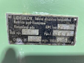 Kotoučová pila LIDRUKOV - 3