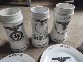 Porcelán,talíře,korbely a další - 3