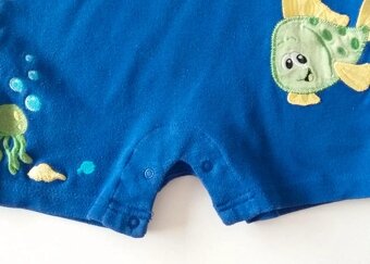 3 letní overaly, vel.92, H&M aj., Snoopy - 3