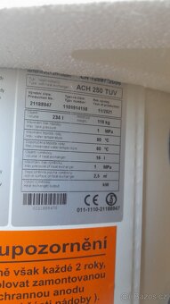 Nepřímotopný ohřívač vody ACH 250 TUV - 3
