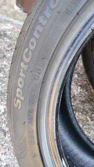 2ks letni pneu Fulda 225/45-17 okolo 4,5mm - 3