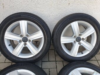 Alu kola vw 5x112 r16 6,5j et46 pneu 205/55/16 - 3