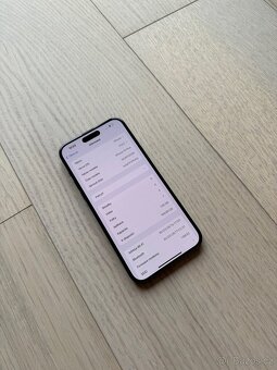 ZÁNOVNÍ APPLE IPHONE 15 PLUS 128GB-ČERNÝ 100% BATERIE,ZÁRUKA - 3