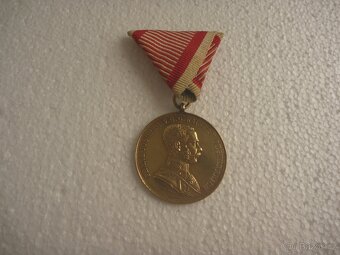 RU velká zlatá medaile statečnost Tapferkeit FJI 1914 WW - 3