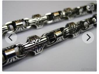 Predám stribrnu stribrna reťaz retizek 925 robenu na zakazku - 3