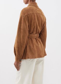 Kožená košilové bunda Max Mara - 3