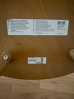 Stylová dřevěná židlička IKEA Gulliver - 3