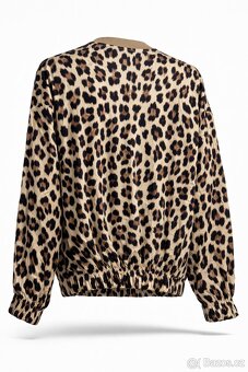 Dámská blůzka s leopardím vzorem – vel. XL - 3