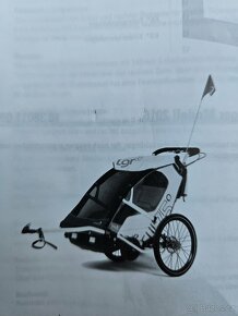 Leggero Enso-vozík za kolo, na brusle, na běh - 3