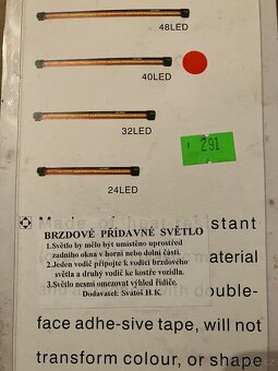 Přídavné brzdové světlo - 3