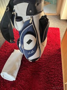 Kožený´ bag JUCAD i s krycí čepici pro hole proti dešti - 3