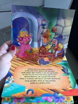 Nová dětská kniha 3D - Šípková Růženka - 3
